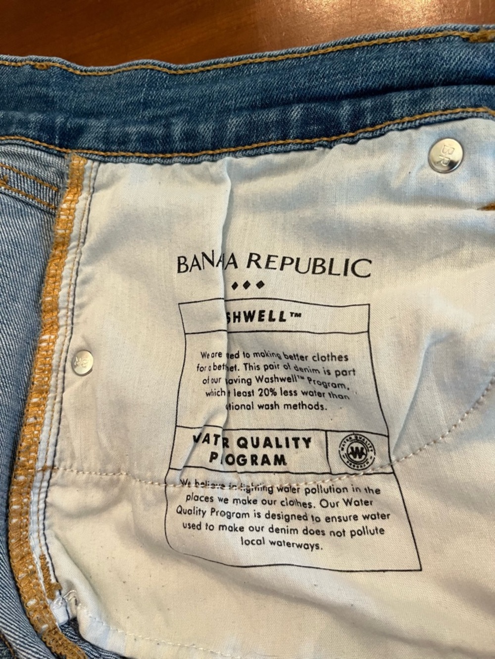 Banana Republic Girlfriend Jean Medium Wash Women’s size 32/14 - Picture 7 of 14